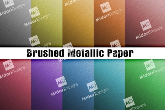 Brushed Metallic Digital Paper Guide