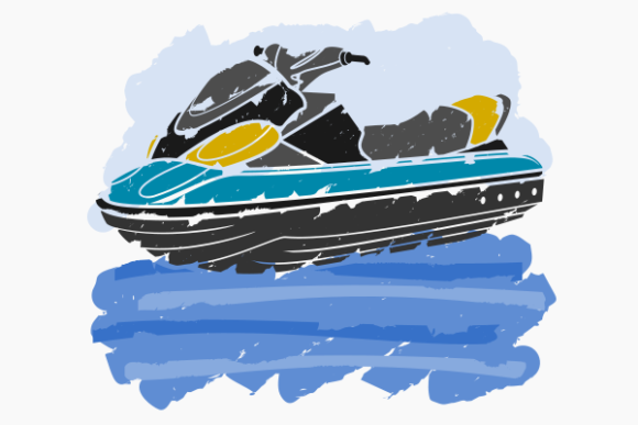 Brushed Oblique View Personal Watercraft: A Design and Usage Evaluation