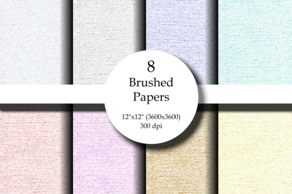 Brushed Paper Textures in Pastel