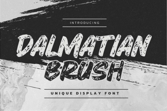 Dalmatian Brush: Elevating Modern Design with Authentic Handwritten Character