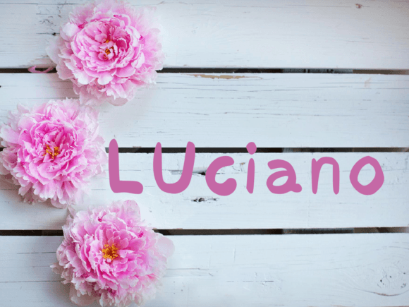 Luciano: A Quirky Handwritten Font for Friendly Designs