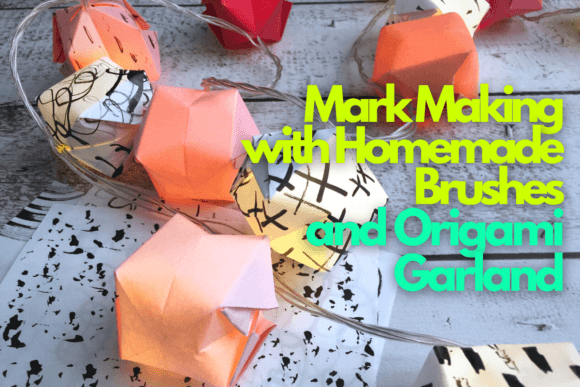 Transforming Everyday Objects into Art: A Guide to Homemade Brushes and Origami Garlands