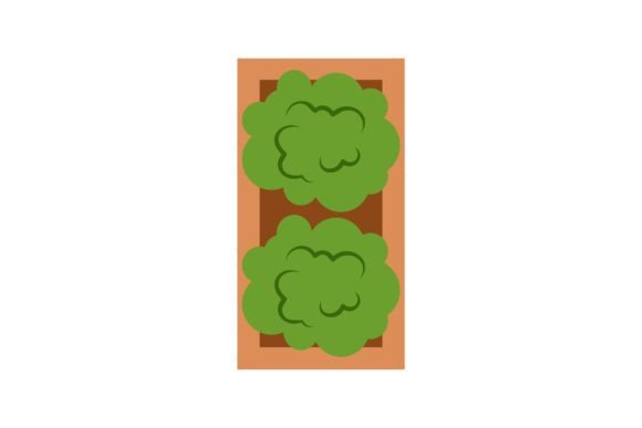 Transforming Outdoor Spaces with a Garden Rectangular Pot with Bushes and Furniture