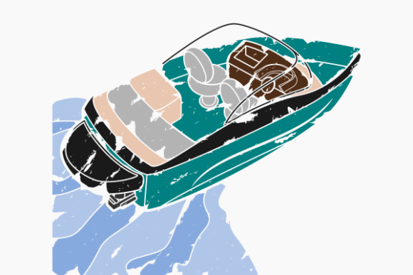 Understanding the Brushed Top Back Oblique Bowrider Boat Illustration: A Guide for Designers and Enthusiasts